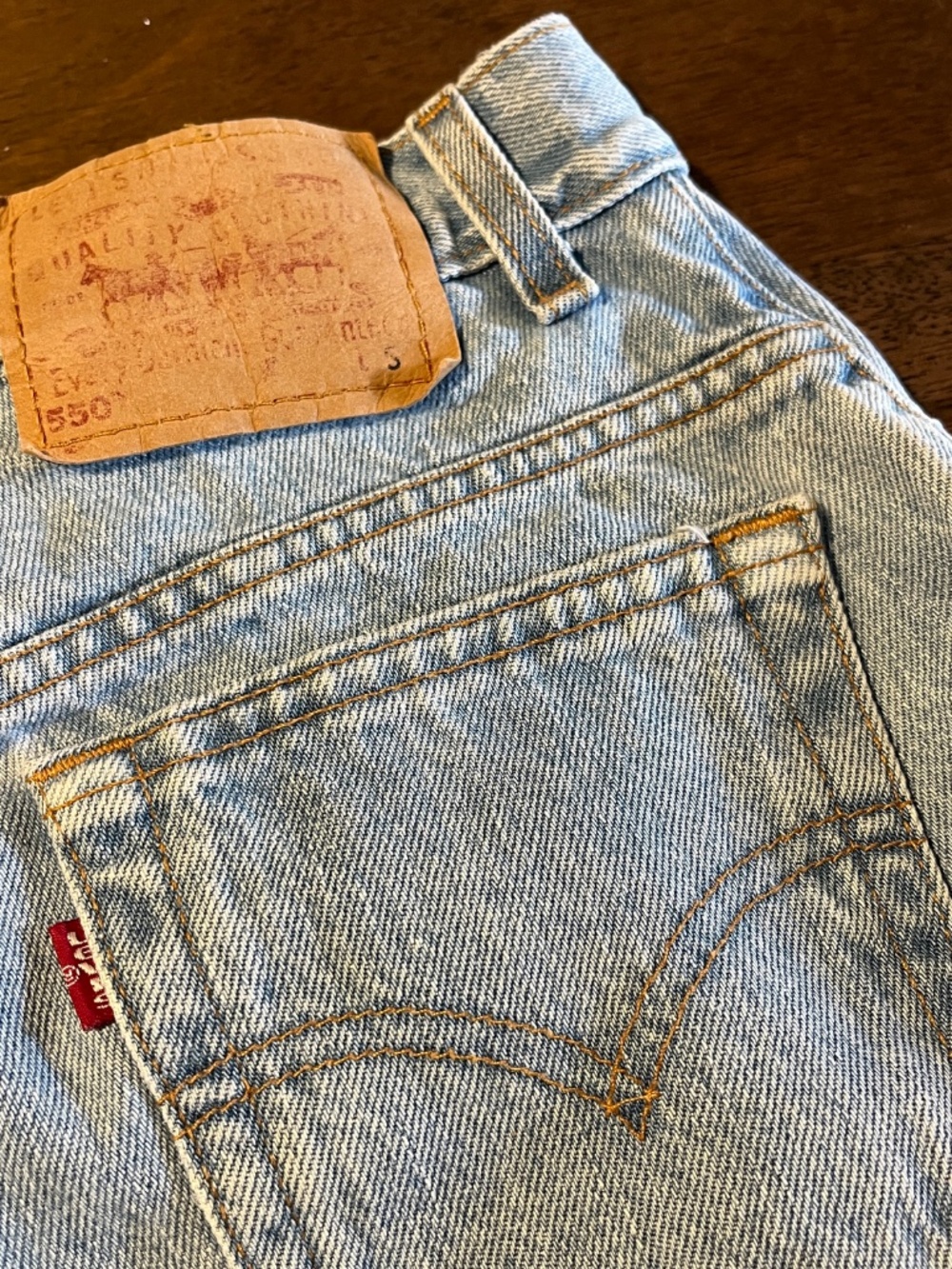 Vintage 00s Levi’s 550 Women Jeans Size 8 - Picture 7 of 11